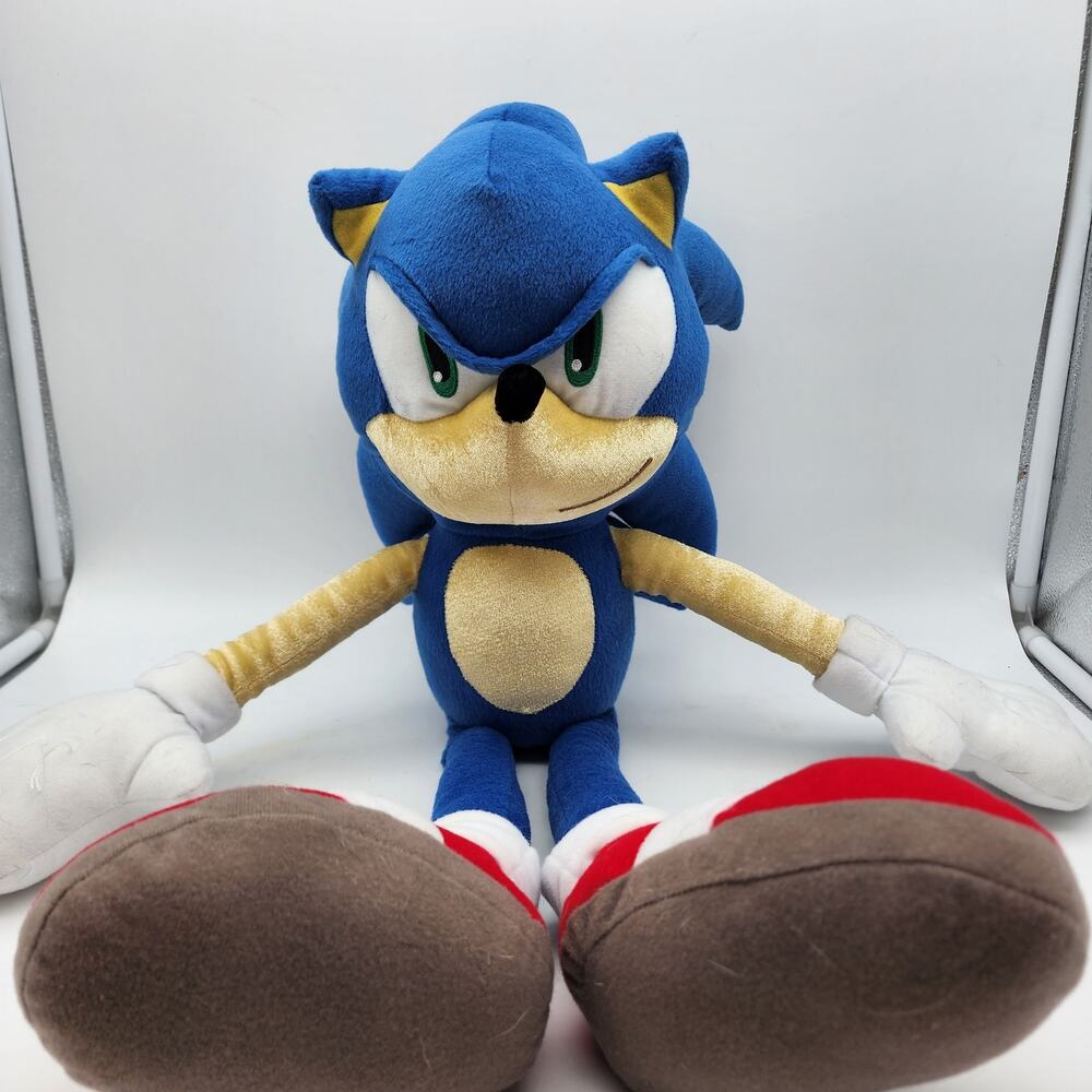 Sega Sonic the Hedgehog Large Plush Doll Stuffed Animal Toy 24" Long Legs Pillow